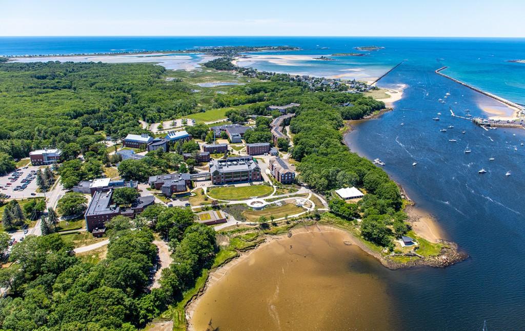 Aerial of the Biddeford Campus